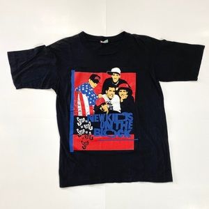NKOTB Single Stictched 90’s Rap Tee